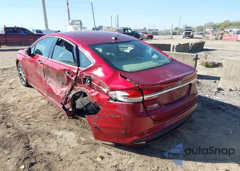 2017 Ford Fusion Se из США, поврежденный, VIN 3FA6P0HD0HR240583